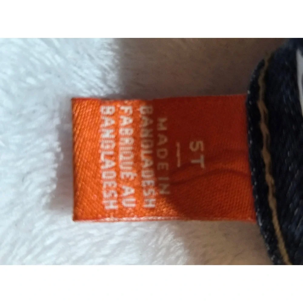 308 The Children's Place Boys Girls Jeans Size 4T Straight Leg Dark Wash Elastic